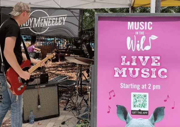 I QR Code hanno svolto un ruolo fondamentale nel permettere a ZooTampa di raggiungere un record di introiti mensili relativi al consumo di cibo e bevande.