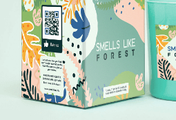 Idee creative di QR Code sugli imballaggi dei prodotti