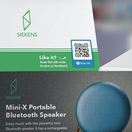 QR Code Feedback sulla confezione di un prodotto elettronico